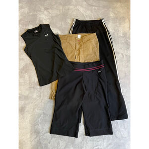 Womens LOT OF 4 Nike Under Armour Northface adidas